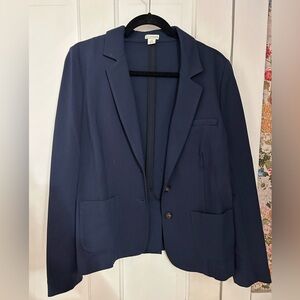 J. Crew Classic Navy Blazer